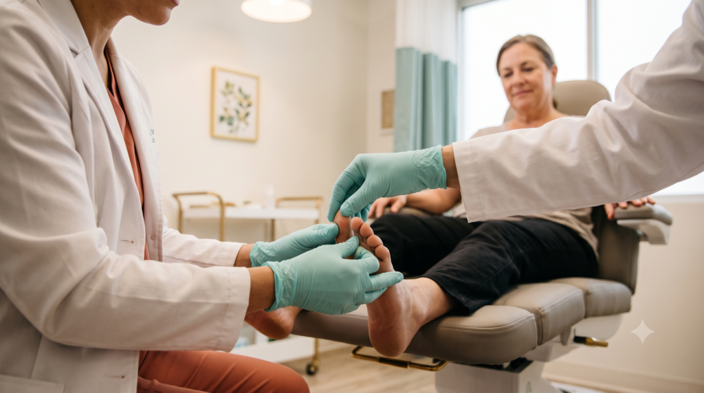 CO2 LightScalpel laser equipment at Foot Center of the RGV in McAllen